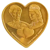 5 Francs Sissi and Franz Joseph