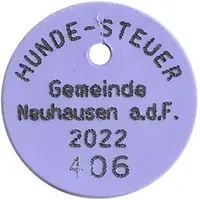 Dog Tax Token Neuhausen auf den Fildern 2022
