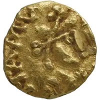 Tremissis - Moneyer Audomarus Namur
