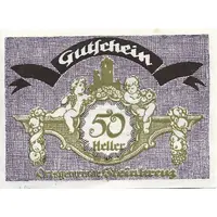 50 Heller Steinkreuz