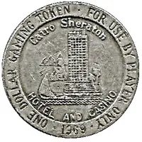 1 Dollar Gaming Token - Cairo Sheraton