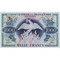 1000 Francs France Libre