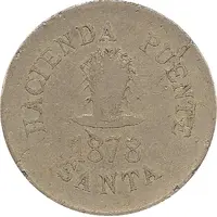 20 centavos Hacienda Puente