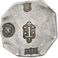 1/2 Daalder 4 stamps