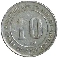 10 Centavos Culion Island Leper Colony