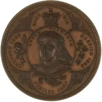 Medal - Victoria Golden Jubilee, Smith & Wright, bronze