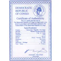 5 Francs Spain - Queen Letizia and Princess Leonor