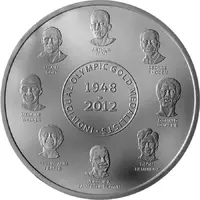 100 Dollars Summer Olympics, silver