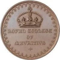 Medal Royal College of Mauritius, 36mm