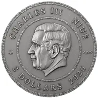 2 Dollars - Charles III The Sparkling Stag