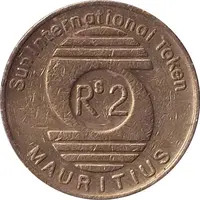 Token - 2 Rupee - Sun International