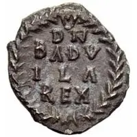 1/4 Siliqua - Baduila / In the name of Anastasius I, 491-518 Ticinum