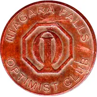 Token - Molson Slo-Pitch Niagara Falls Optimist Club