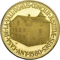 25 Diners House of Council of Justice, gold