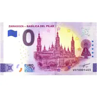 0 Euro - Zaragoza - Basílica del Pilar