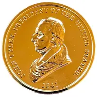 The Official Medals of America's Presidents John Tyler