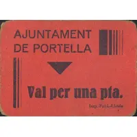 1 Peseta Portella