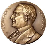 Medal - Warren G. Harding President of the United States