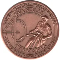 Medal - Evandale National Penny Farthing Championships