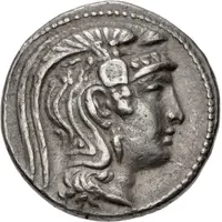 Tetradrachm - Polemon, Alketes and Timo...