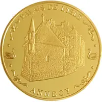 Tourist token - La Monnaie du Patrimoine - Annecy - Le palais de l'Isle Doré