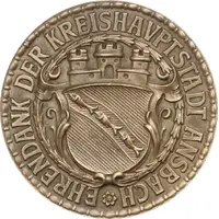 Civic award medal Ansbach